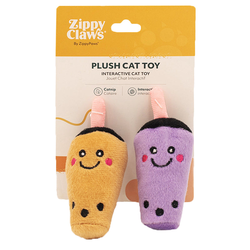 Bubble tea set met catnip - ZippyClaws NomNomz