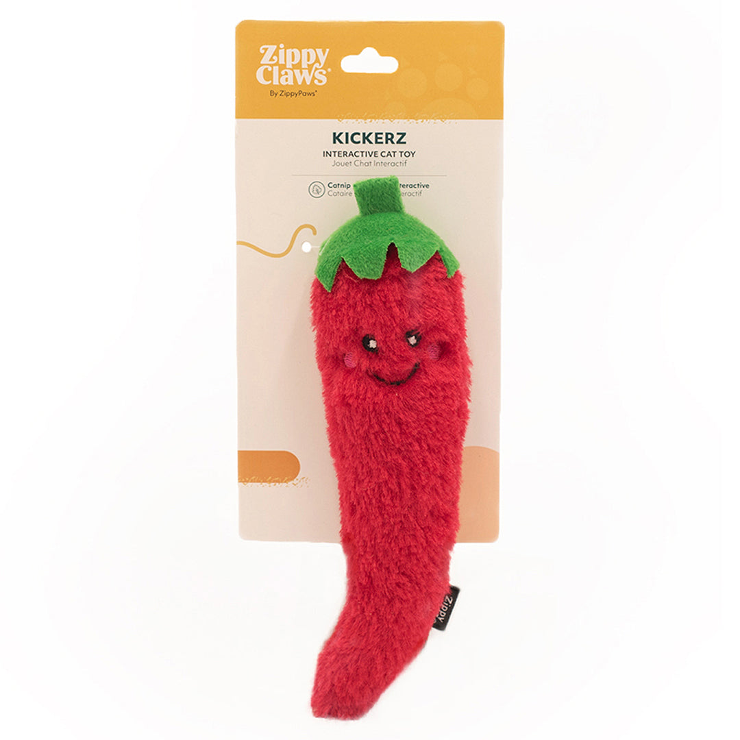 Pepper met catnip - ZippyClaws Kickerz