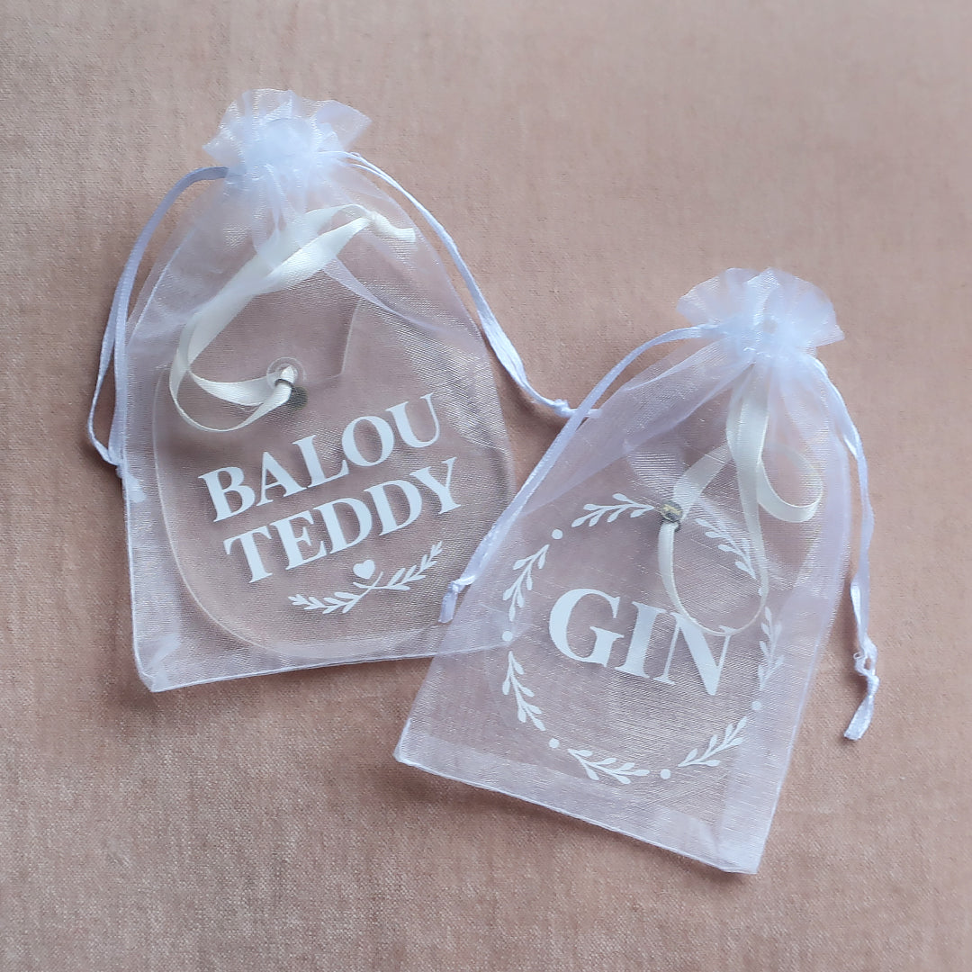 Gepersonaliseerde kersthanger met naam