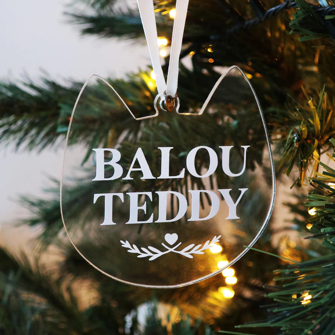 Gepersonaliseerde kersthanger met naam