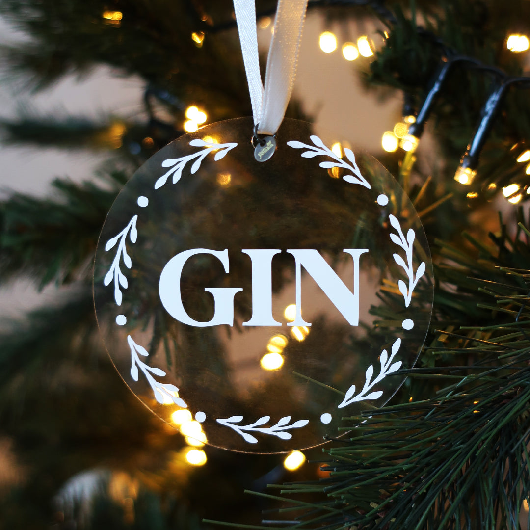 Gepersonaliseerde kersthanger met naam