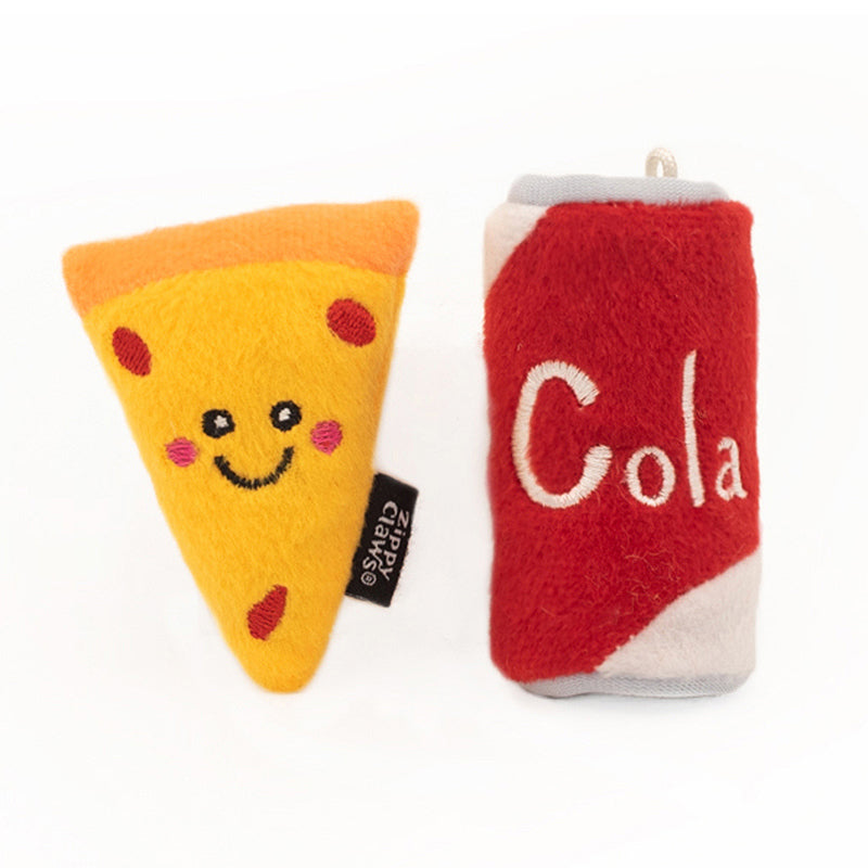 Pizza & Cola met catnip - ZippyClaws NomNomz