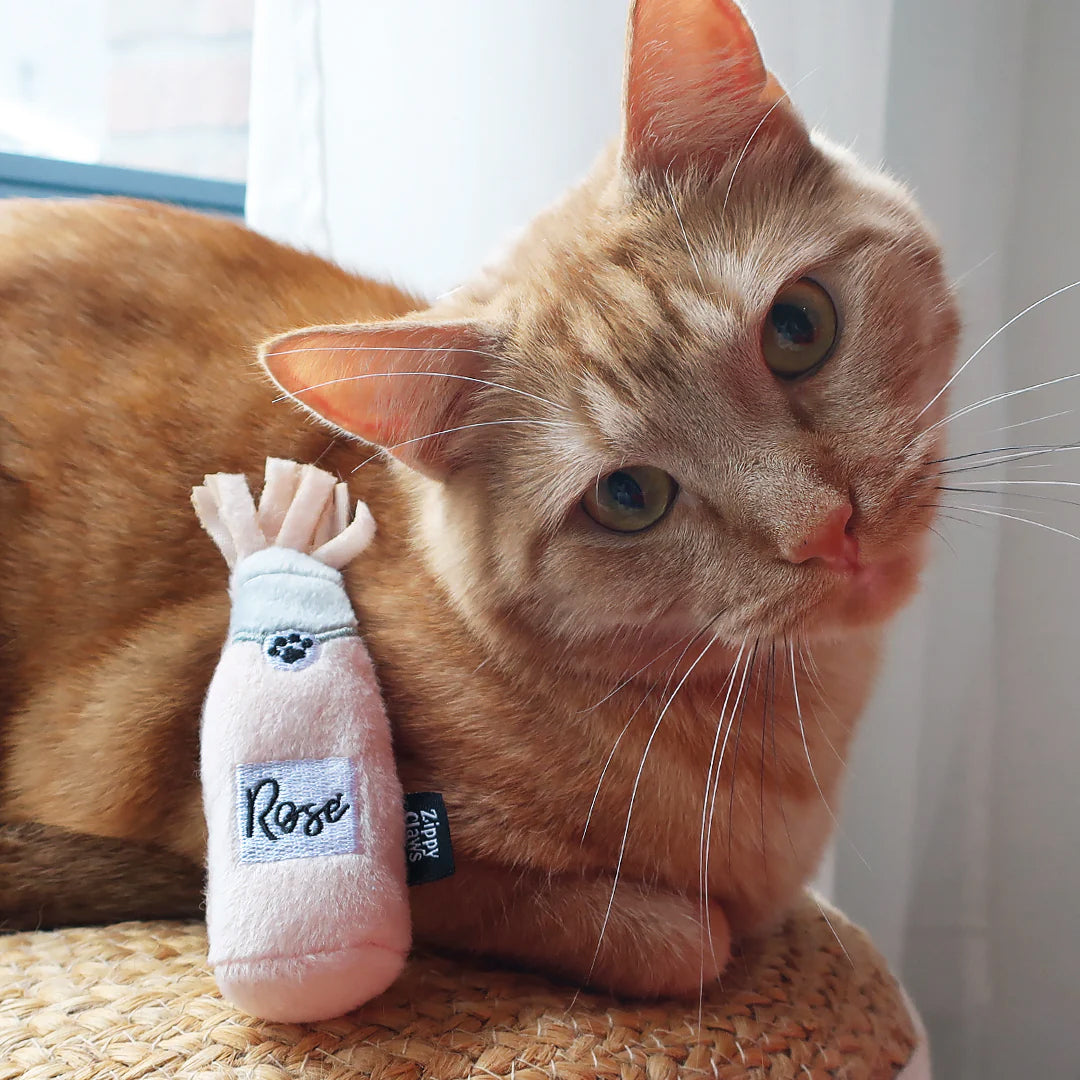 Rosé met catnip - ZippyClaws Catnip Crusherz