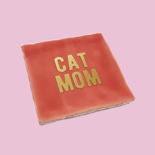 Quote tegeltje - CAT MOM