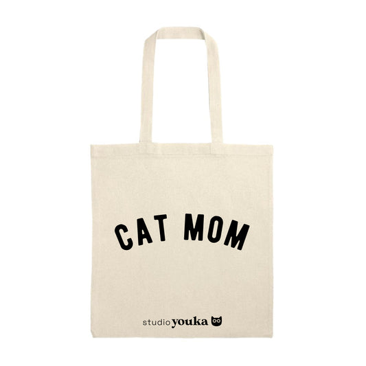 Canvas tas "CAT MOM"